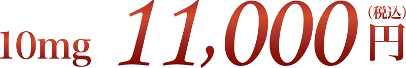 10mg 11,000円(税込)