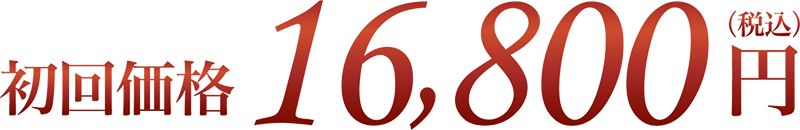 初回価格 16,800円(税込)
