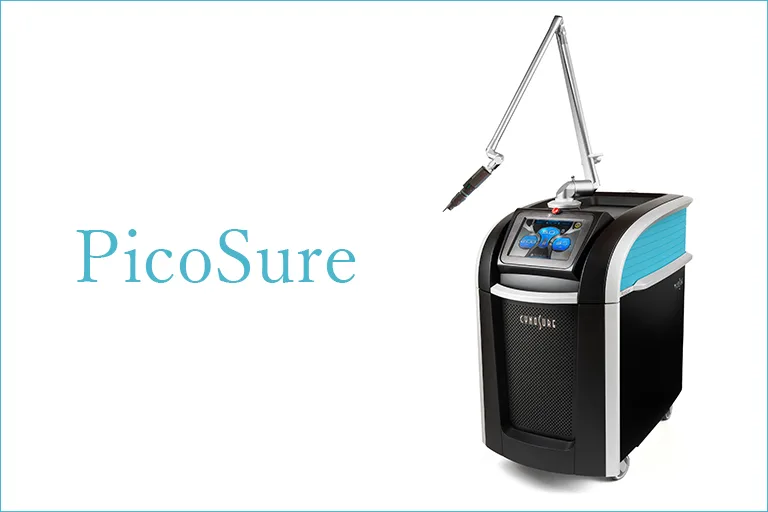 薄いシミも治療可能！イチオシのレーザー機器PicoSure（ピコシュア